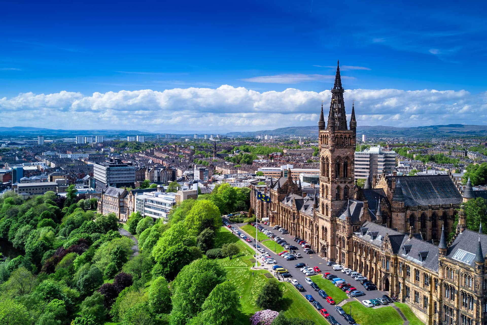 Glasgow cityscape